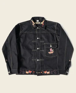 Bronson Mfg 1946 China Dragon Embroidery Souvenir Tour Jacket> Jackets & Coats