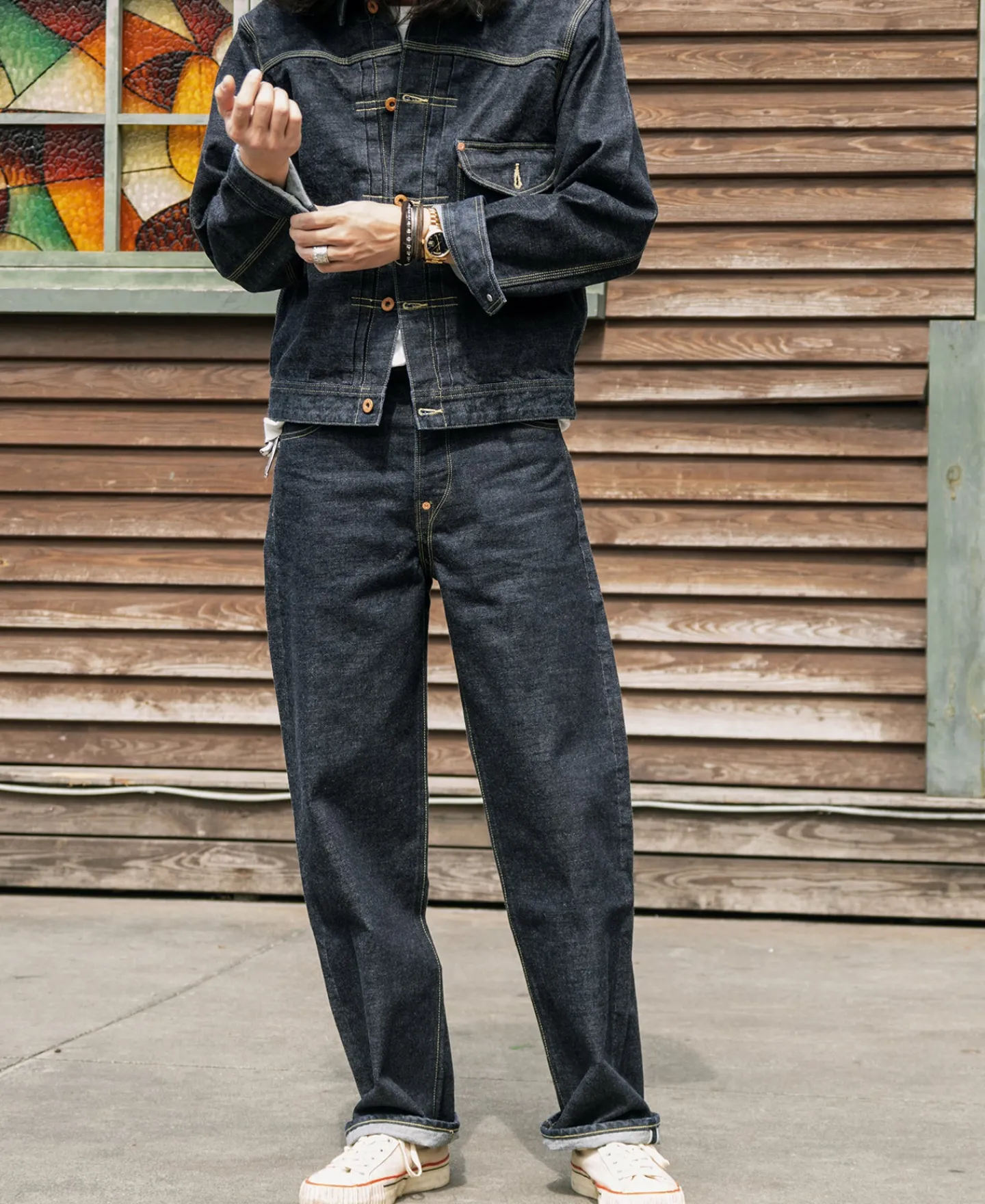 Bronson Mfg 1936 Model Cowboy Selvedge Denim Jeans> Jeans|Pants & Trousers