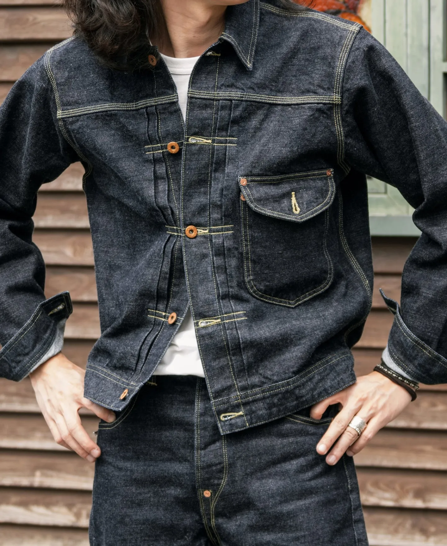 Bronson Mfg 1936 Model Cowboy Selvedge Denim Jacket> Denim Jackets|Jackets & Coats