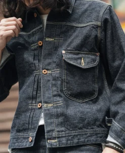 Bronson Mfg 1936 Model Cowboy Selvedge Denim Jacket><noscript><img width=