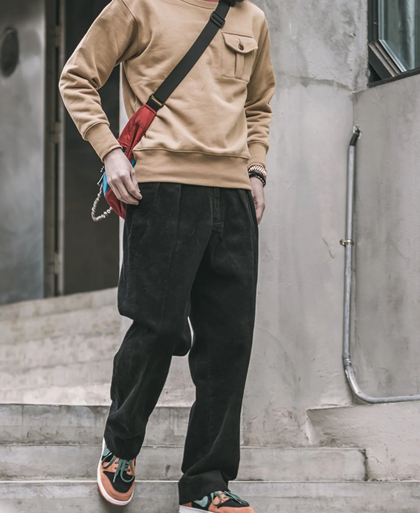 Bronson Mfg 12.5 oz 8 Wale Corduroy Trousers -> Pants & Trousers