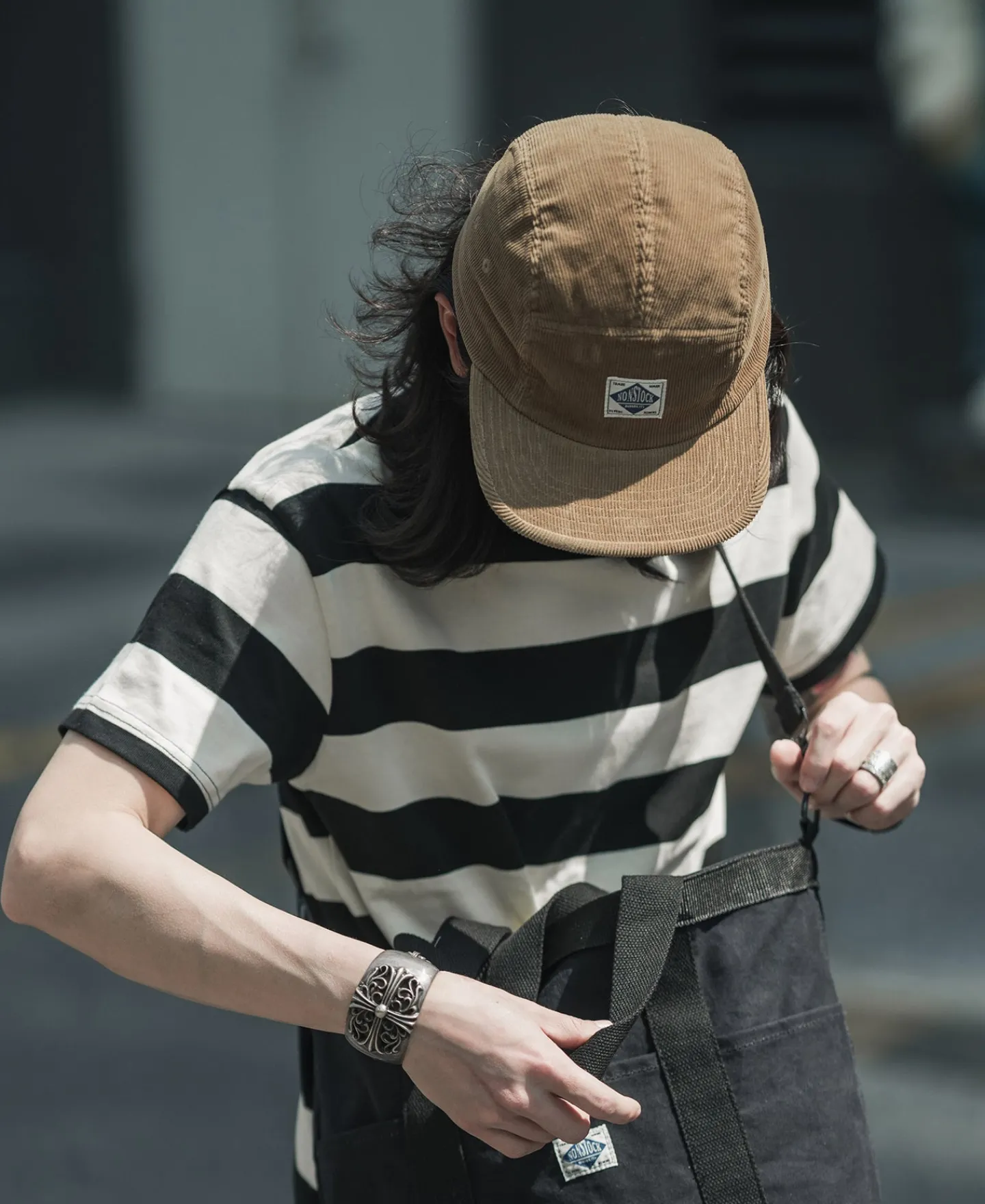 Bronson Mfg 12.5 oz Corduroy 5 Panel Cap -> Hats & Caps