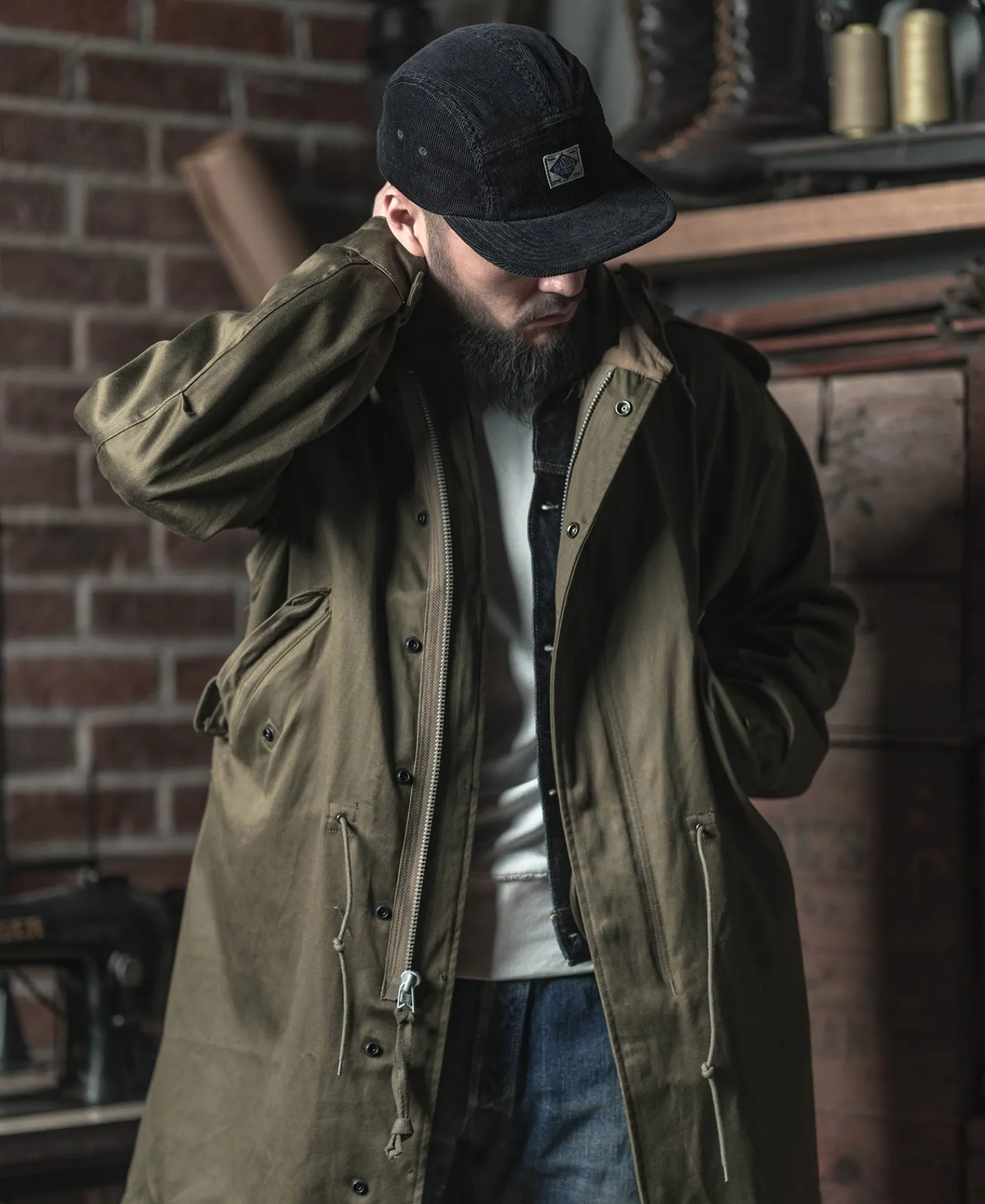 Bronson Mfg 12.5 oz Corduroy 5 Panel Cap -> Hats & Caps
