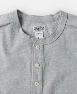 Bronson Mfg 10.6 oz Cotton Short Sleeve Henley T-Shirt -><noscript><img width=