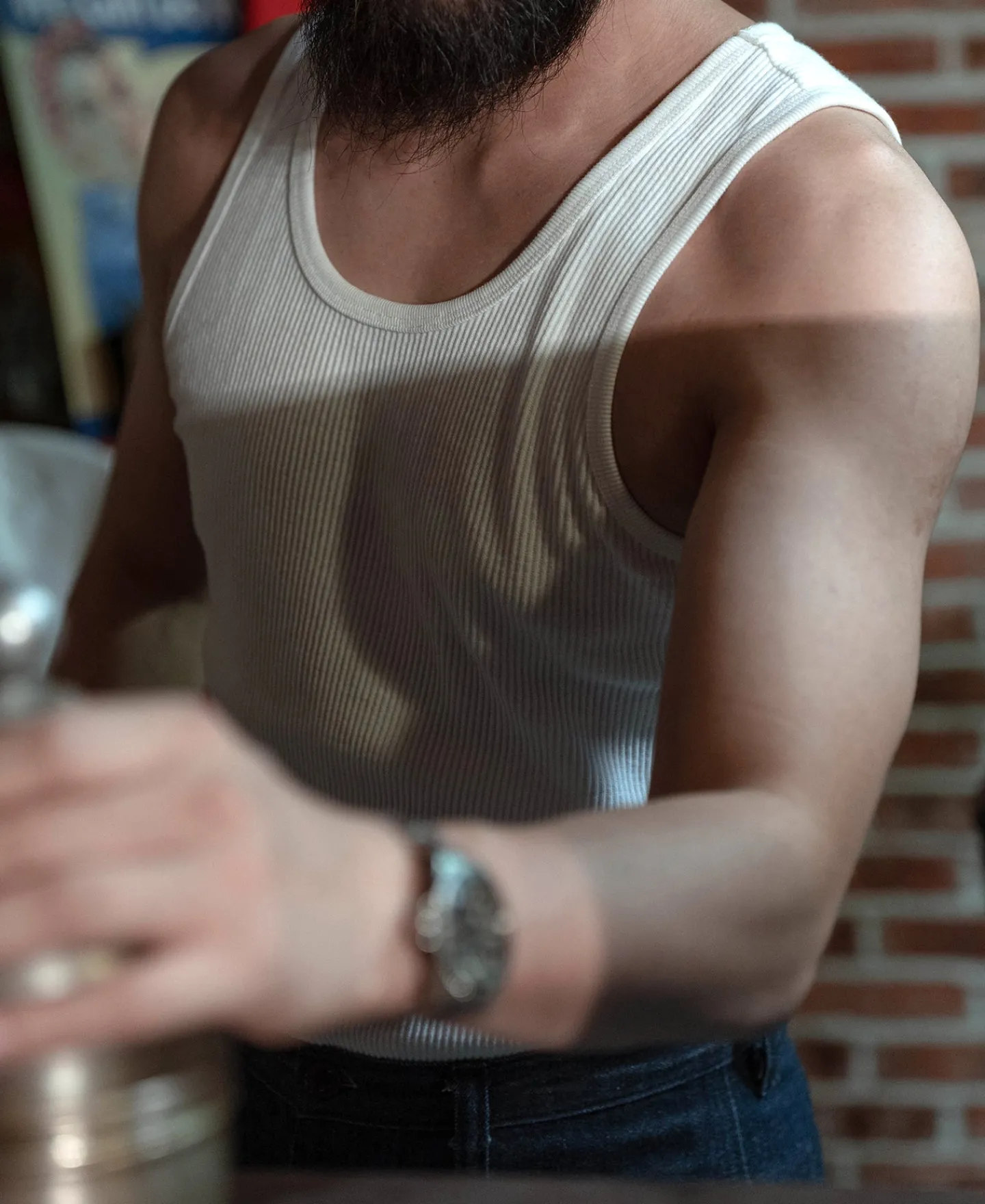 Bronson Mfg 10.5 oz Cotton Tank Top -> Underwear