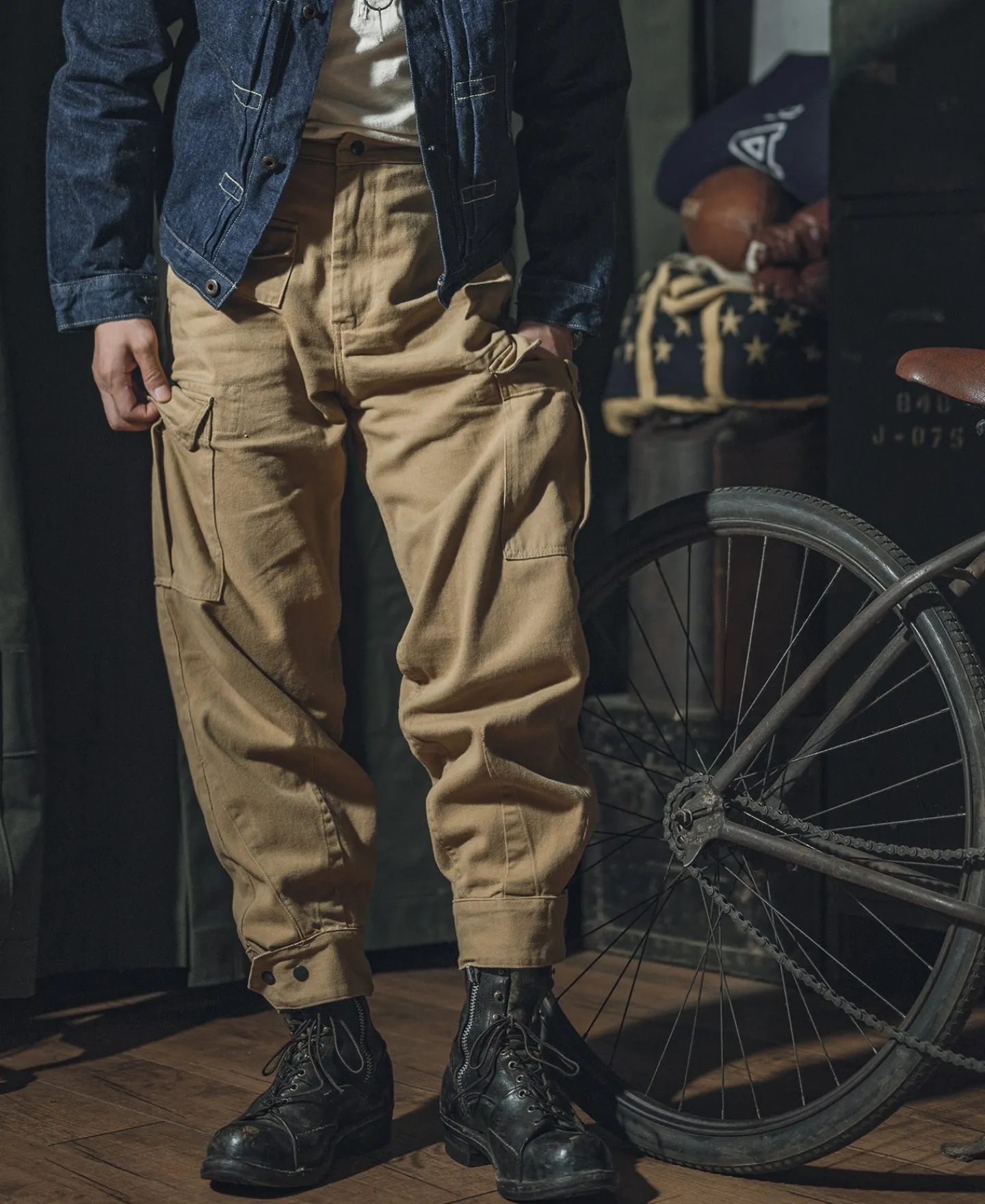 Bronson Mfg 13 oz Cotton Twill Relaxed Fit Field Pants> Pants & Trousers