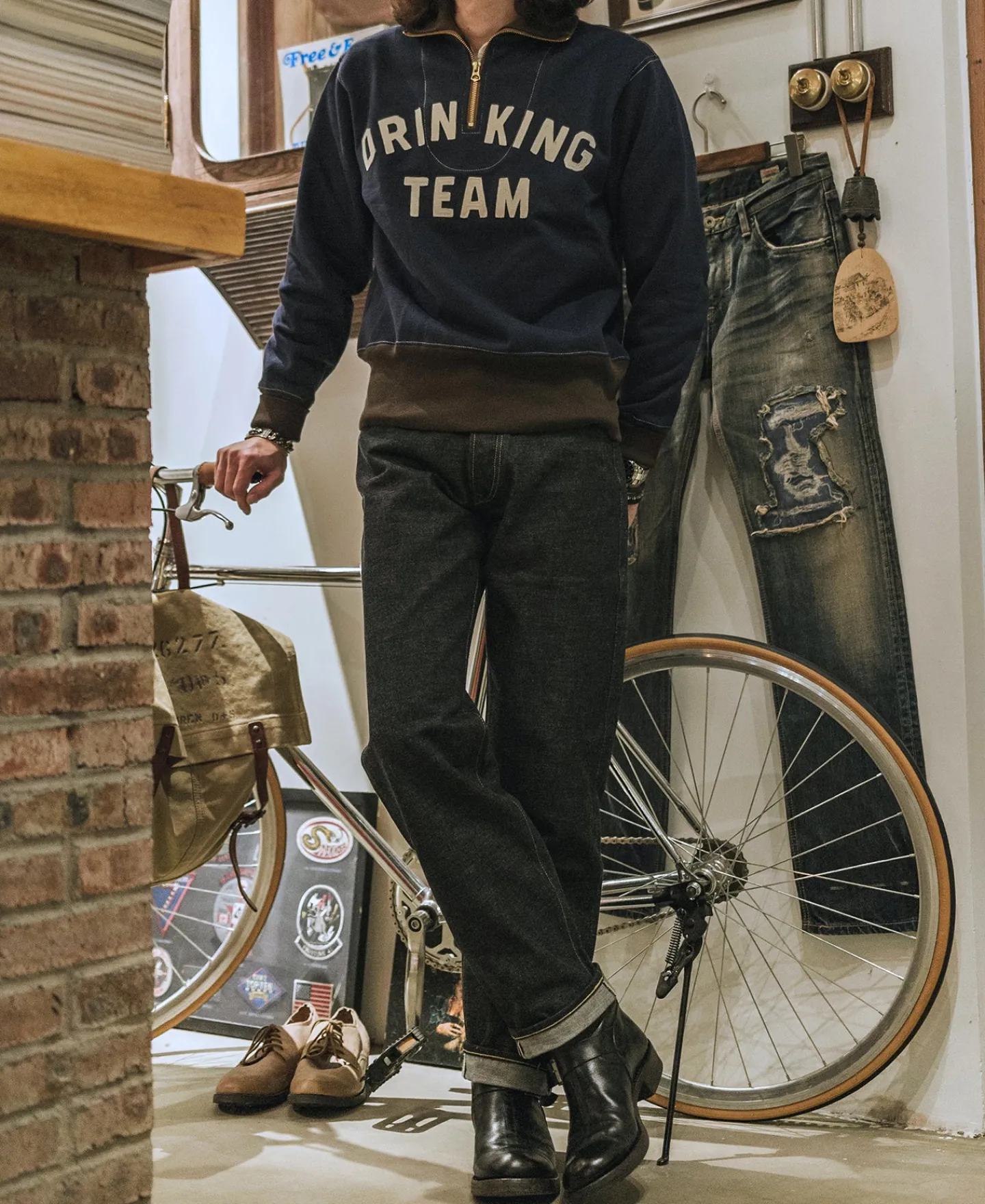 Bronson Mfg 15 oz Heavyweight Selvedge Denim Jeans> Jeans|Pants & Trousers