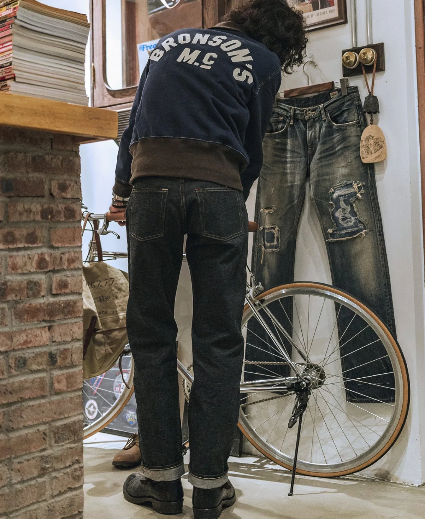 Bronson Mfg 15 oz Heavyweight Selvedge Denim Jeans> Jeans|Pants & Trousers
