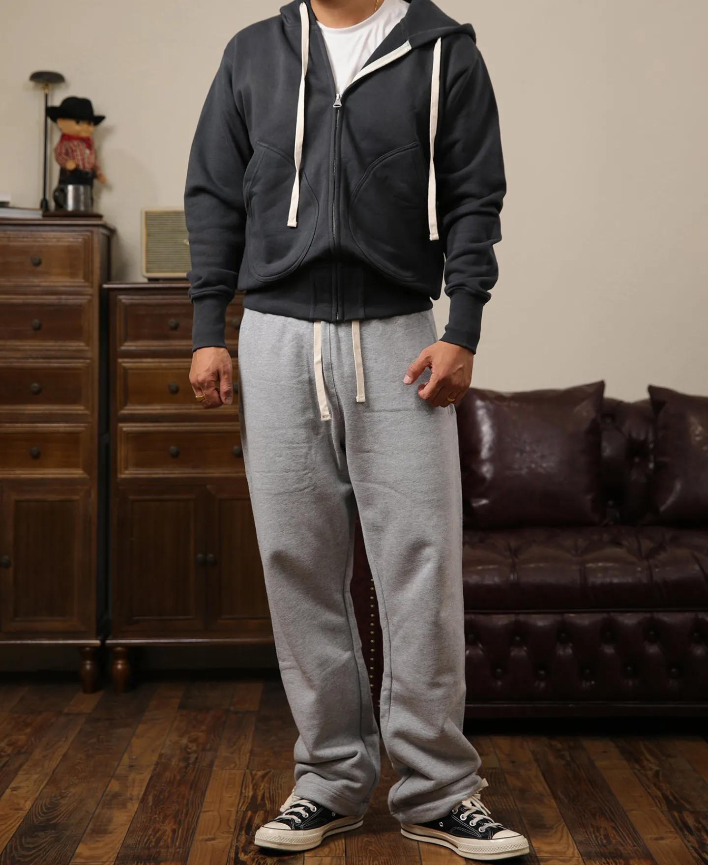 Bronson Mfg 17.6 oz Heavyweight Terry Sweatpants -> Pants & Trousers|Sweatpants