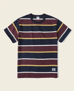 Bronson Mfg 9.8 oz IVY Style Striped T-Shirt -> Short Sleeve T-Shirts