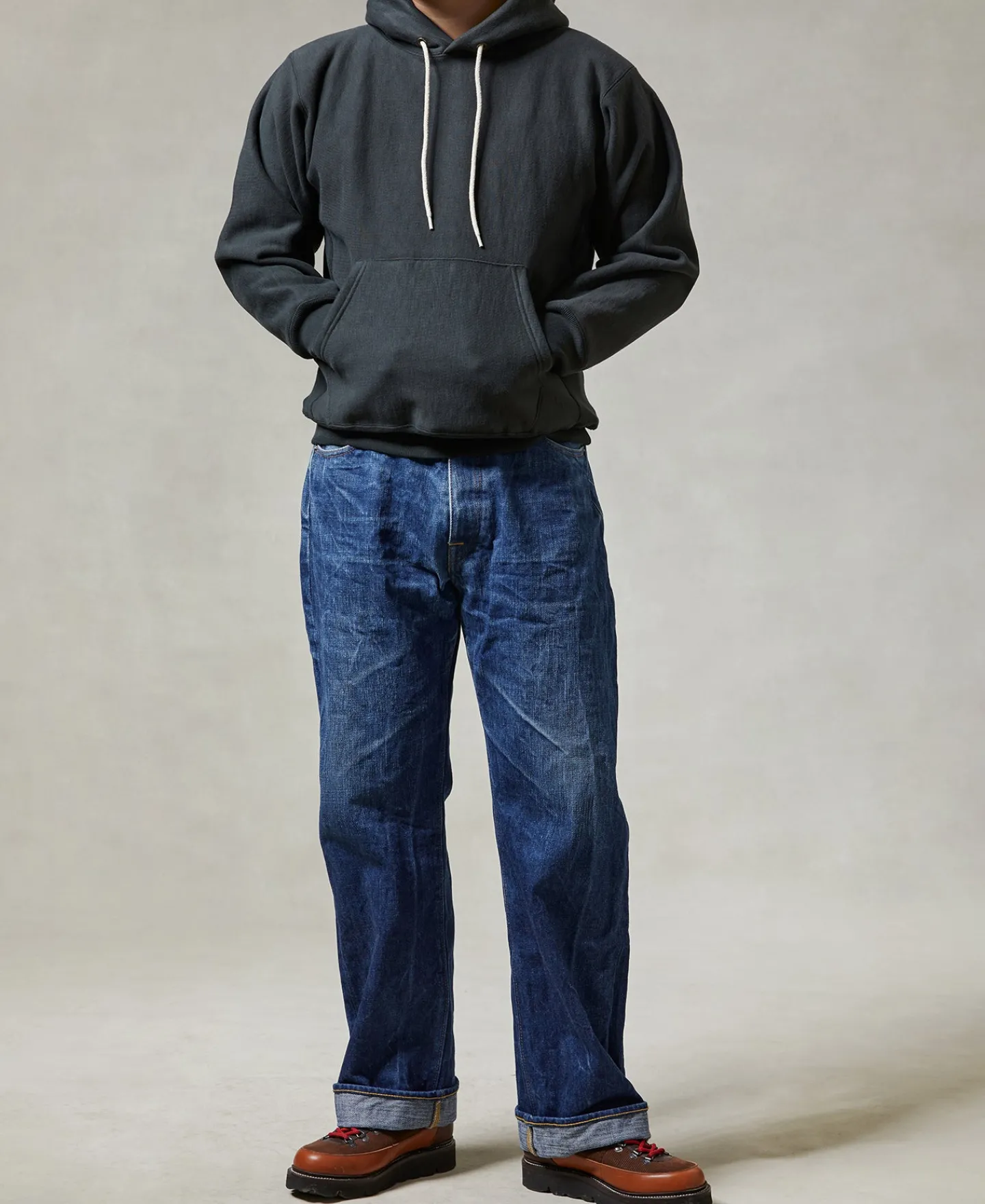 Bronson Mfg 21 oz Military Academy Reverse Weave Hoodie -> Sweatshirts & Hoodies