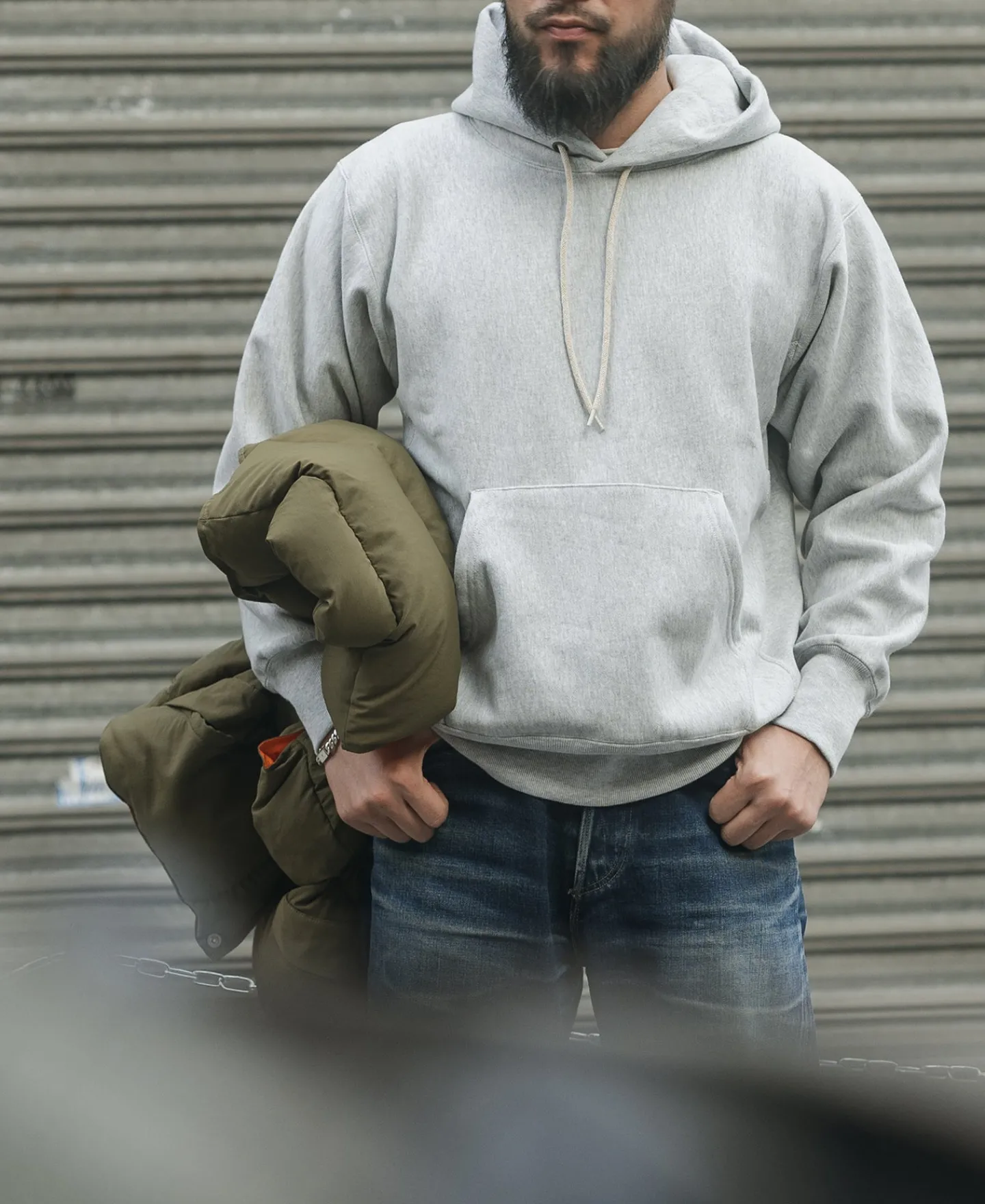 Bronson Mfg 21 oz Military Academy Reverse Weave Hoodie -> Sweatshirts & Hoodies