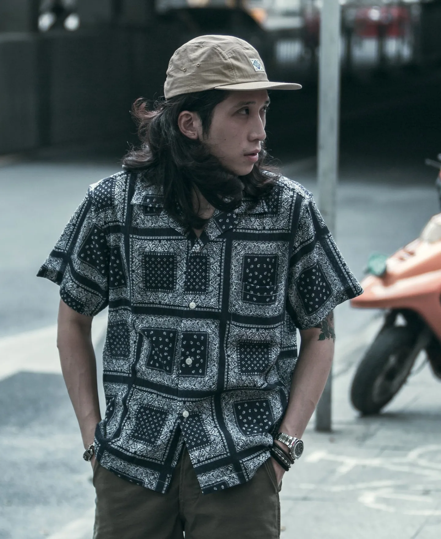 Bronson Mfg 7.5 oz Ripstop Cotton 5 Panel Cap -> Hats & Caps