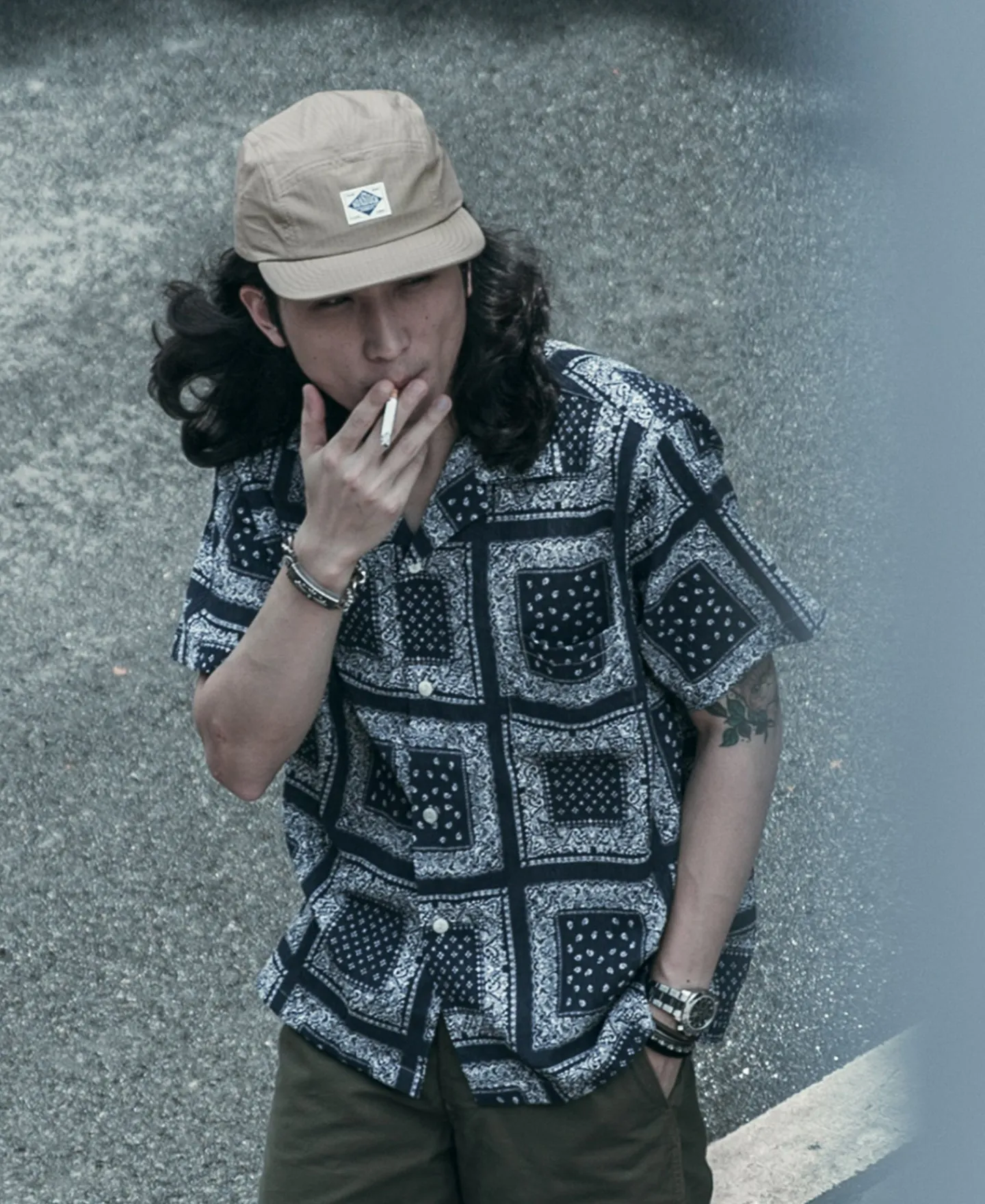 Bronson Mfg 7.5 oz Ripstop Cotton 5 Panel Cap -> Hats & Caps