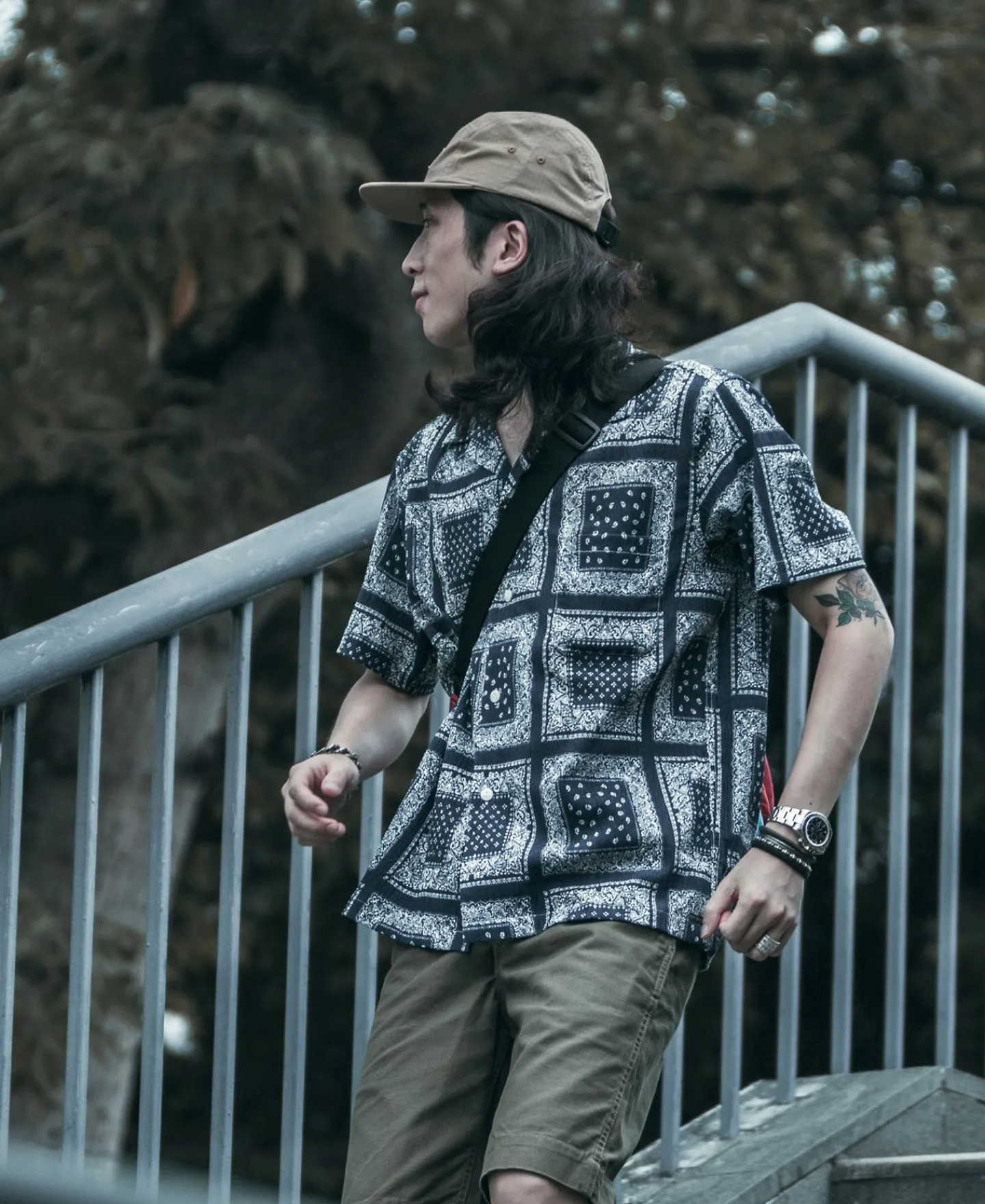 Bronson Mfg 7.5 oz Ripstop Cotton 5 Panel Cap -> Hats & Caps