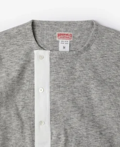 Bronson Mfg 14 oz Side Closing Henley Shirt -><noscript><img width=