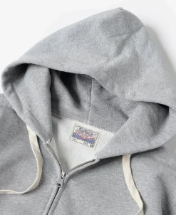 Bronson Mfg 17.5 oz Terry Cloth Full-Zip Hoodie -><noscript><img width=