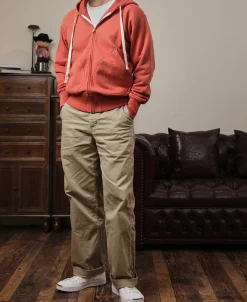 Bronson Mfg 17.5 oz Terry Cloth Full-Zip Hoodie -><noscript><img width=