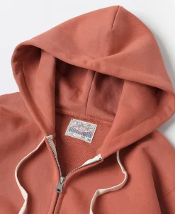 Bronson Mfg 17.5 oz Terry Cloth Full-Zip Hoodie -><noscript><img width=