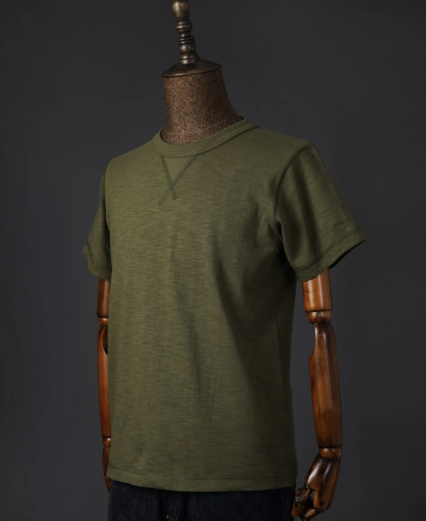 Bronson Mfg 10.5 oz US Cotton Tubular Gusset T-Shirt -> Short Sleeve T-Shirts|Tubular T-Shirt