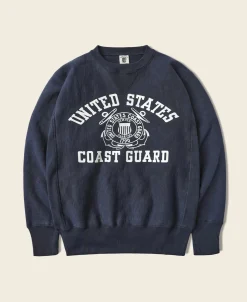Bronson Mfg 21 oz USCG Reverse Weave Sweatshirt> Sweatshirts & Hoodies