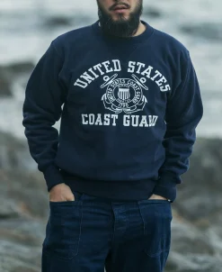 Bronson Mfg 21 oz USCG Reverse Weave Sweatshirt><noscript><img width=