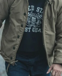 Bronson Mfg 21 oz USCG Reverse Weave Sweatshirt><noscript><img width=
