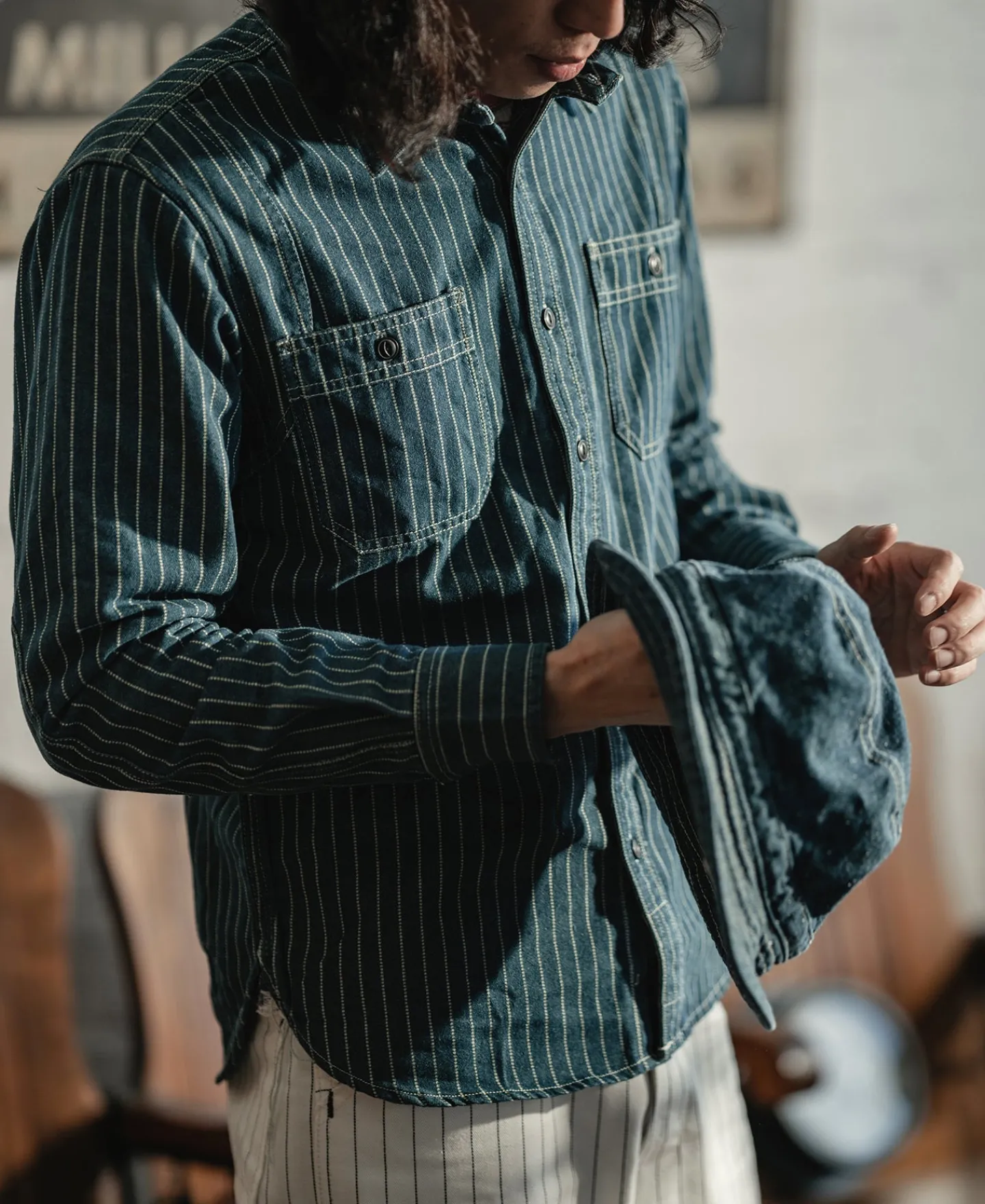 Bronson Mfg 9 oz Wabash Vent Hole Work Shirt> Long Sleeve Shirts