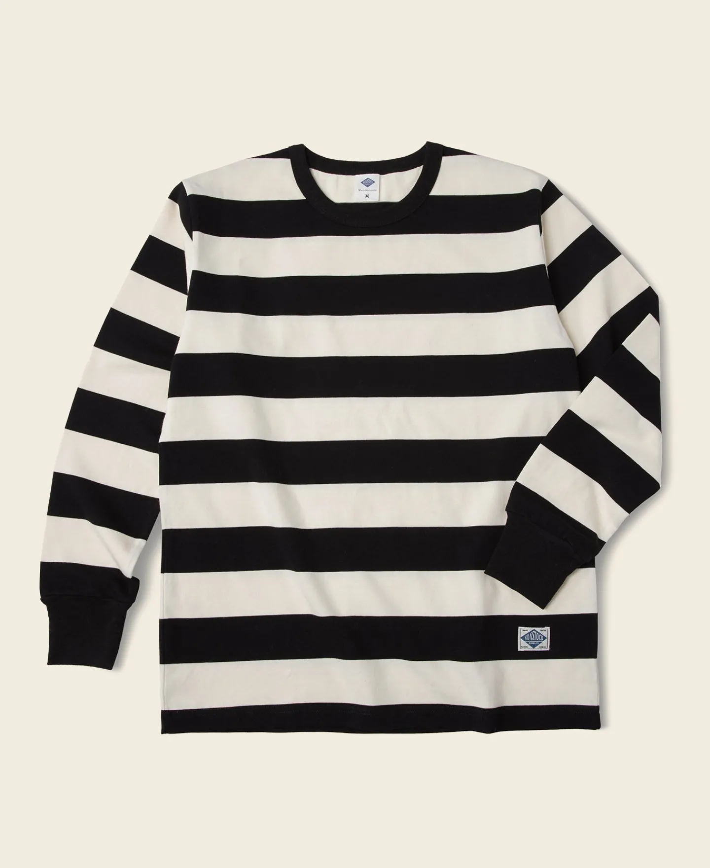 Bronson Mfg 9 oz Wide Striped Long Sleeve T-Shirt> Long Sleeve T-Shirts