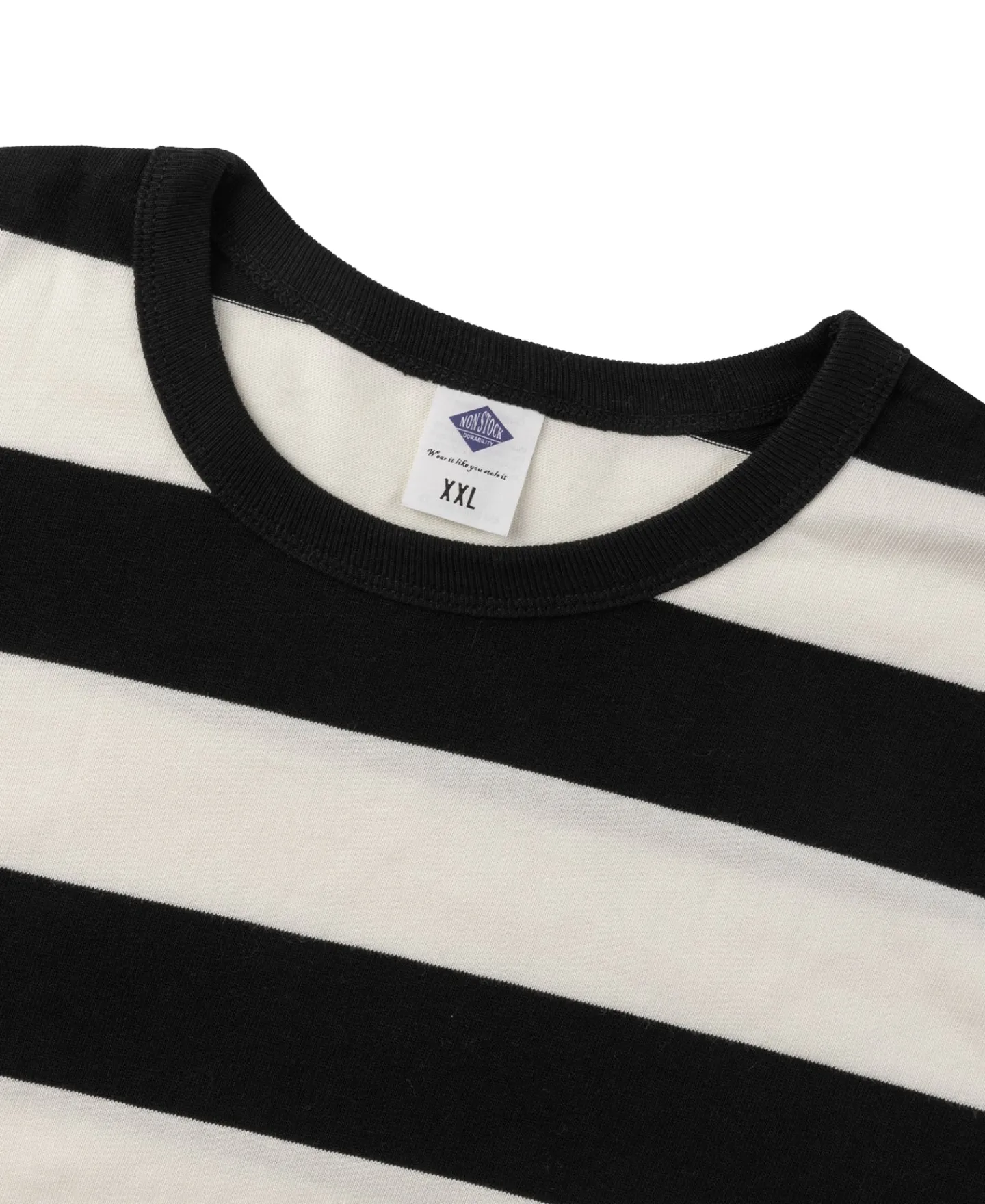 Bronson Mfg 9 oz Wide Striped Long Sleeve T-Shirt> Long Sleeve T-Shirts