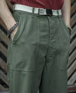 Bronson Mfg 1947 1st 838A Utility Fatigue Pants><noscript><img width=