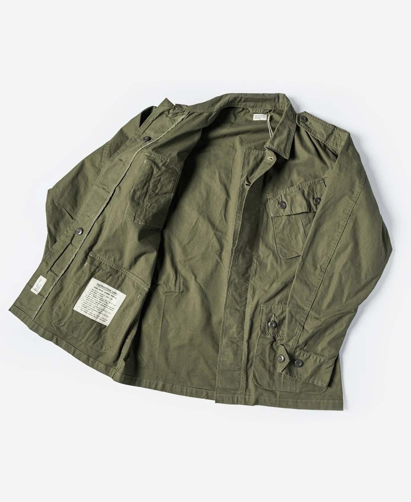 Bronson Mfg 1963 1st Model Tropical Jungle Fatigue Jacket> Jackets & Coats