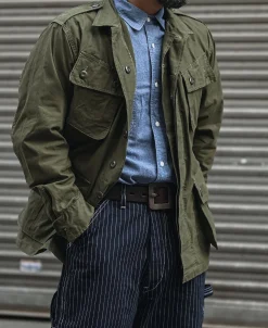 Bronson Mfg 1963 1st Model Tropical Jungle Fatigue Jacket><noscript><img width=