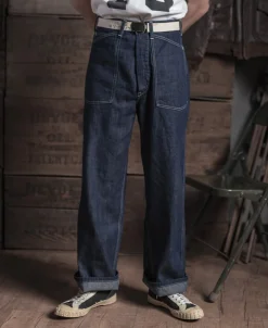 Bronson Mfg 1935 US Army CCC Fatigue Dungaree><noscript><img width=