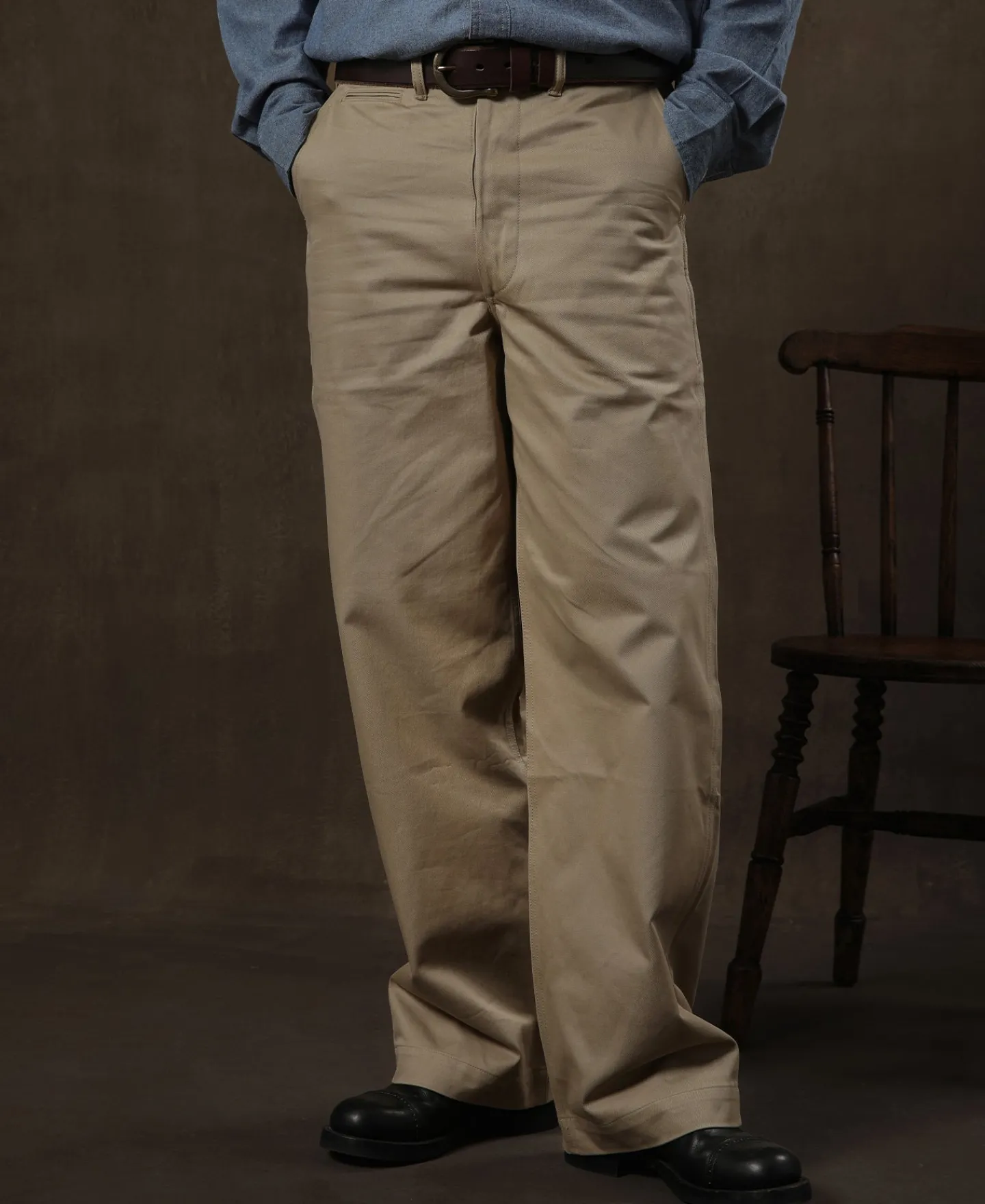 Bronson Mfg 1942 US Army Chino Trousers> Pants & Trousers