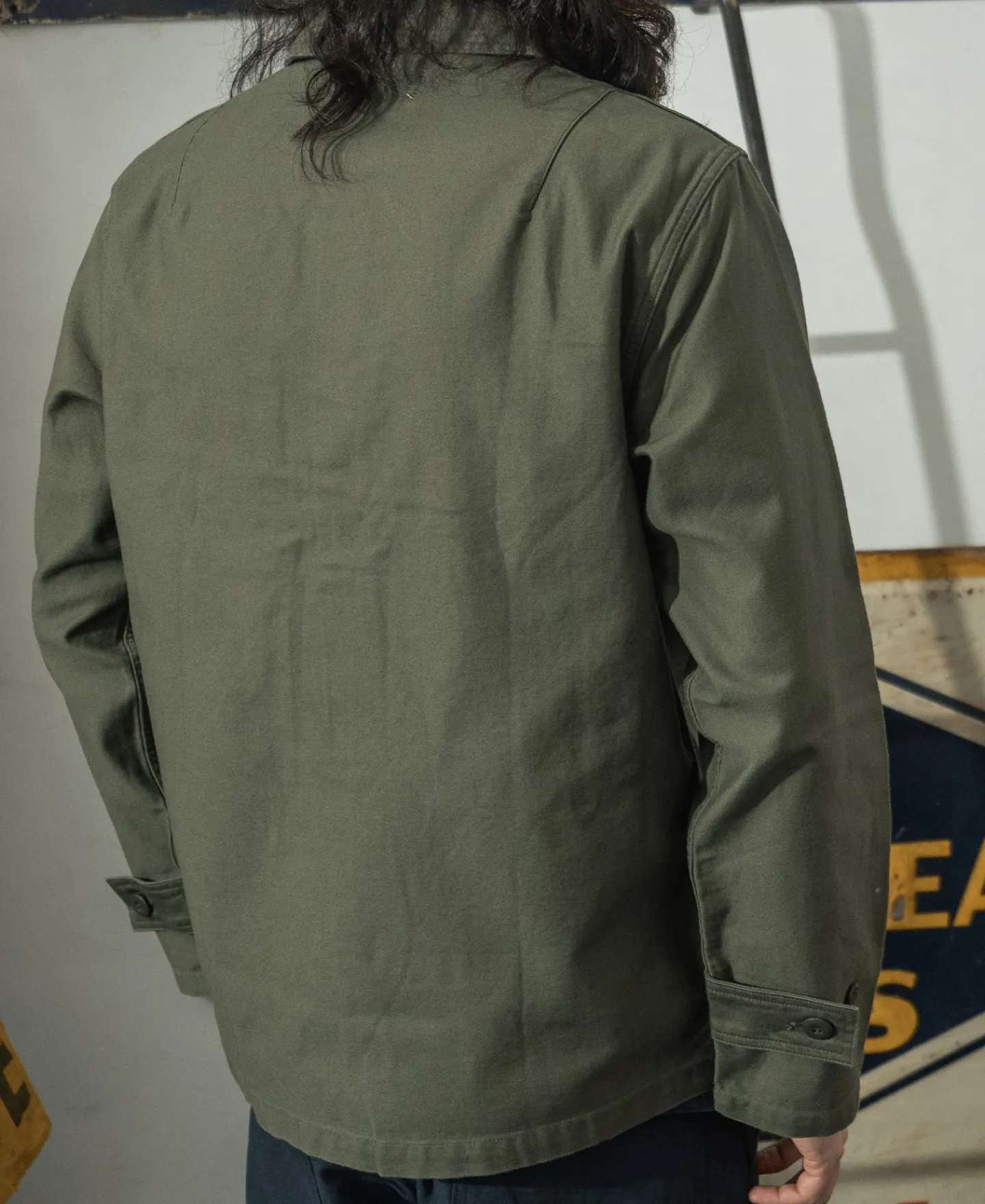 Bronson Mfg 1963 US Army OG-107 Fatigue Utility Shirt> Long Sleeve Shirts