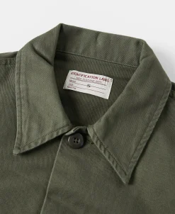 Bronson Mfg 1963 US Army OG-107 Fatigue Utility Shirt><noscript><img width=