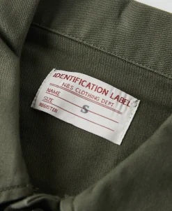 Bronson Mfg 1963 US Army OG-107 Fatigue Utility Shirt><noscript><img width=