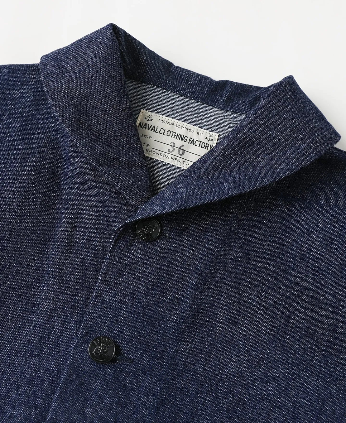 Bronson Mfg 1922 USN 2nd Model Denim Coverall Utility Jacket> Denim Jackets|Jackets & Coats