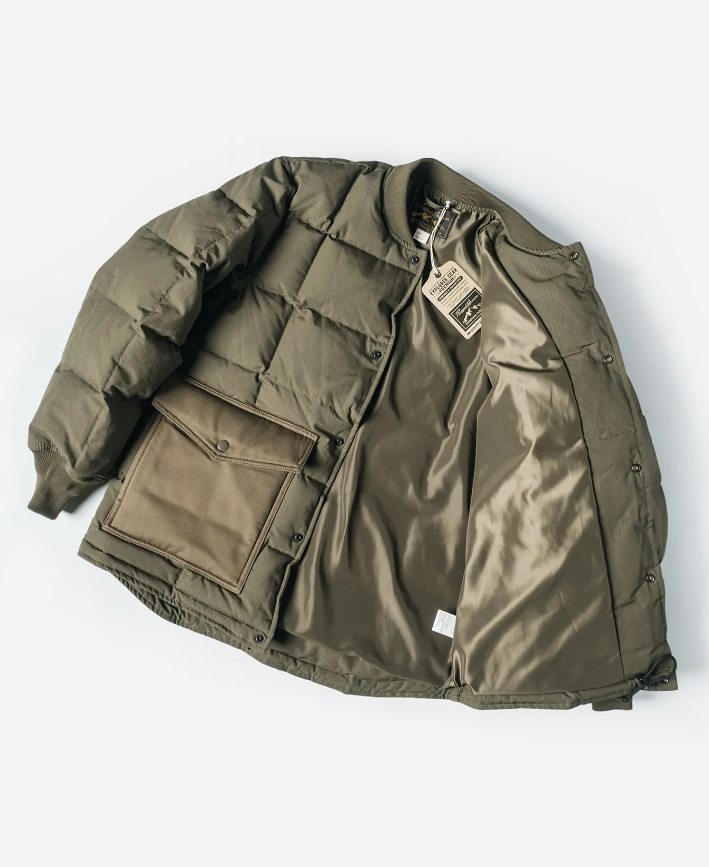 Bronson Mfg Box Quilted Down Liner Jacket -> Jackets & Coats