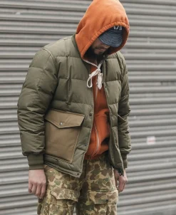 Bronson Mfg Box Quilted Down Liner Jacket -><noscript><img width=