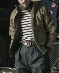 Bronson Mfg Breton Stripe Long Sleeve T-Shirt><noscript><img width=
