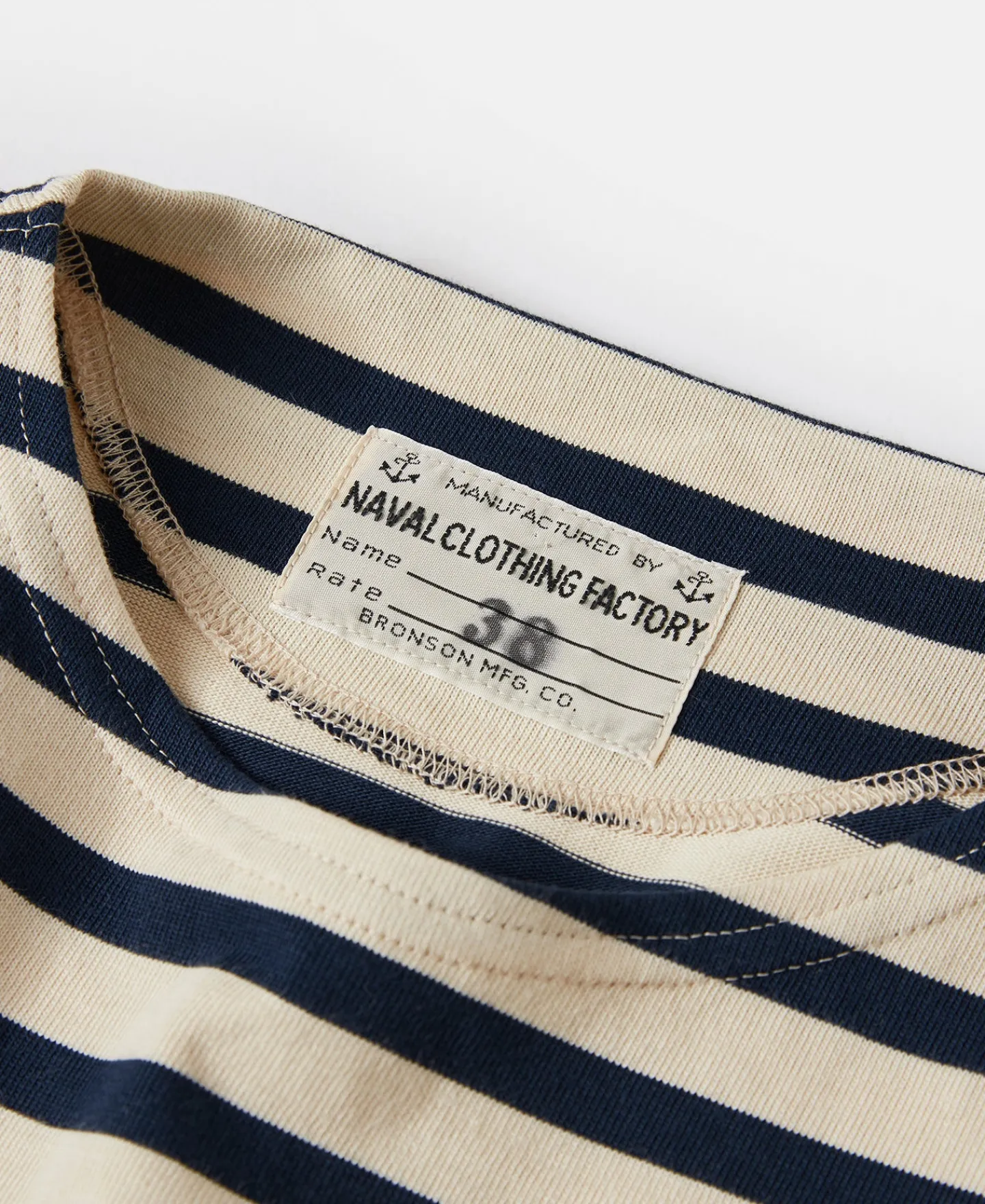 Bronson Mfg Breton Stripe Long Sleeve T-Shirt> Long Sleeve T-Shirts