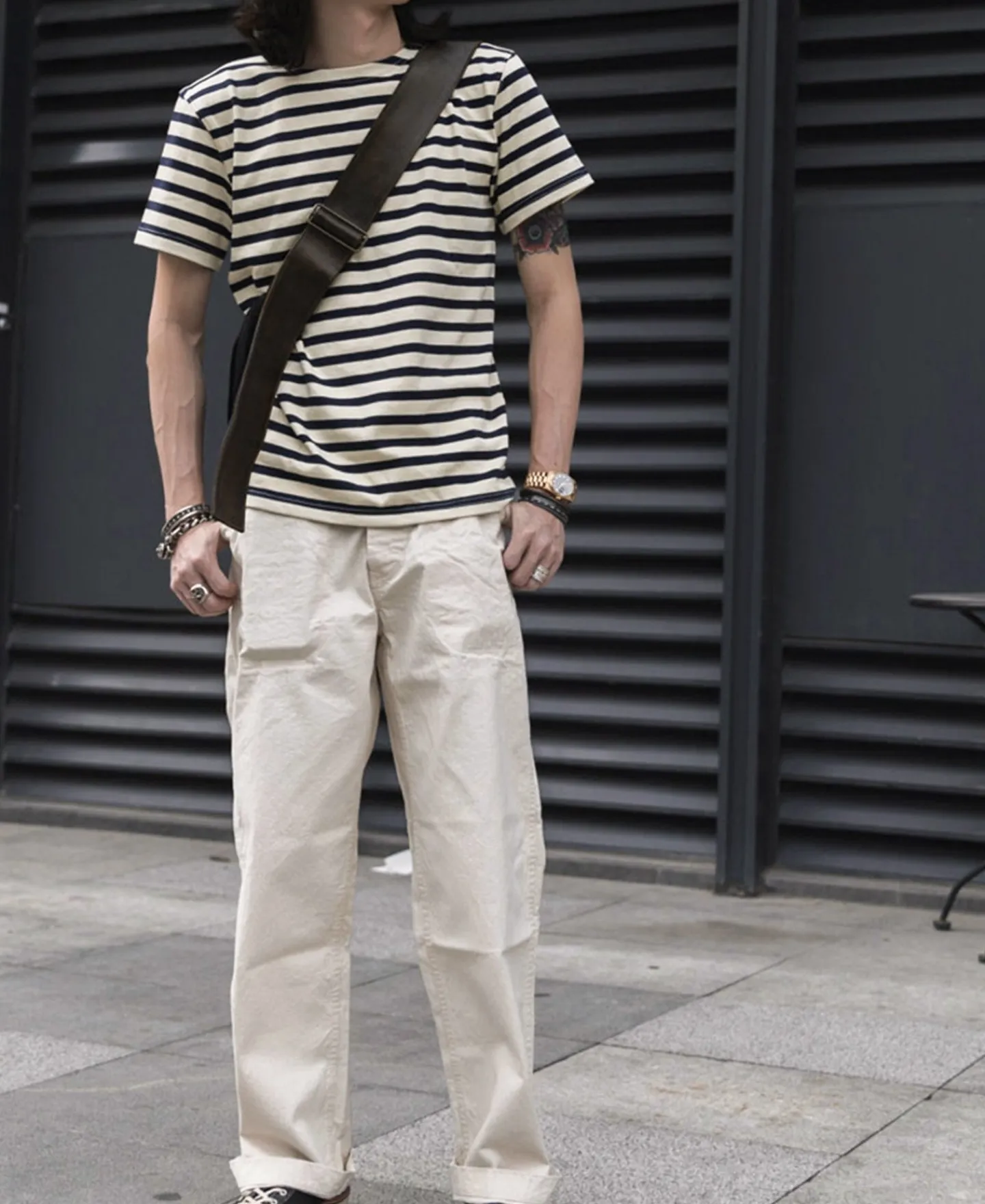 Bronson Mfg Breton Stripe T-Shirt> Short Sleeve T-Shirts