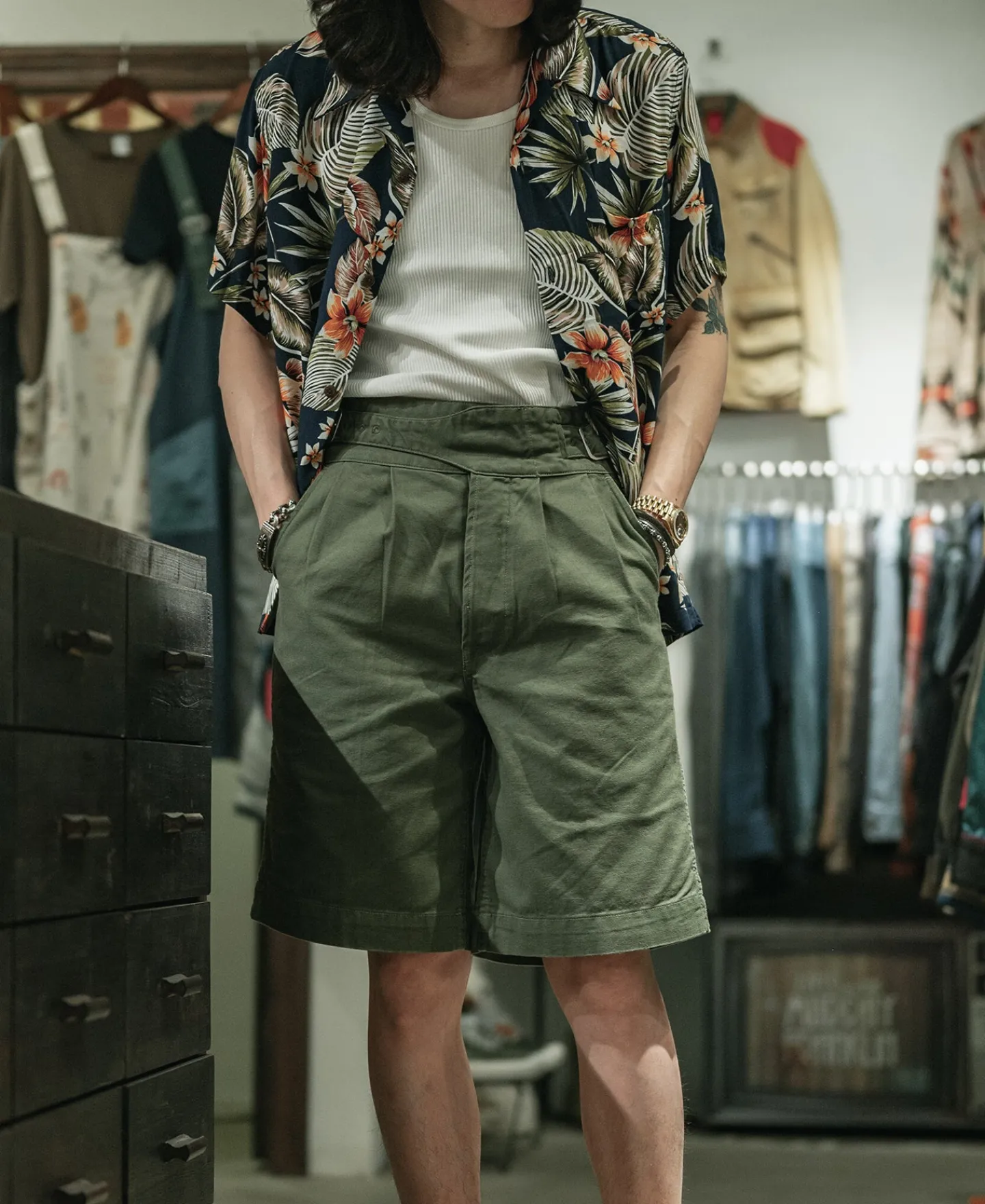 Bronson Mfg British Army Gurkha Bermuda Shorts -> Shorts