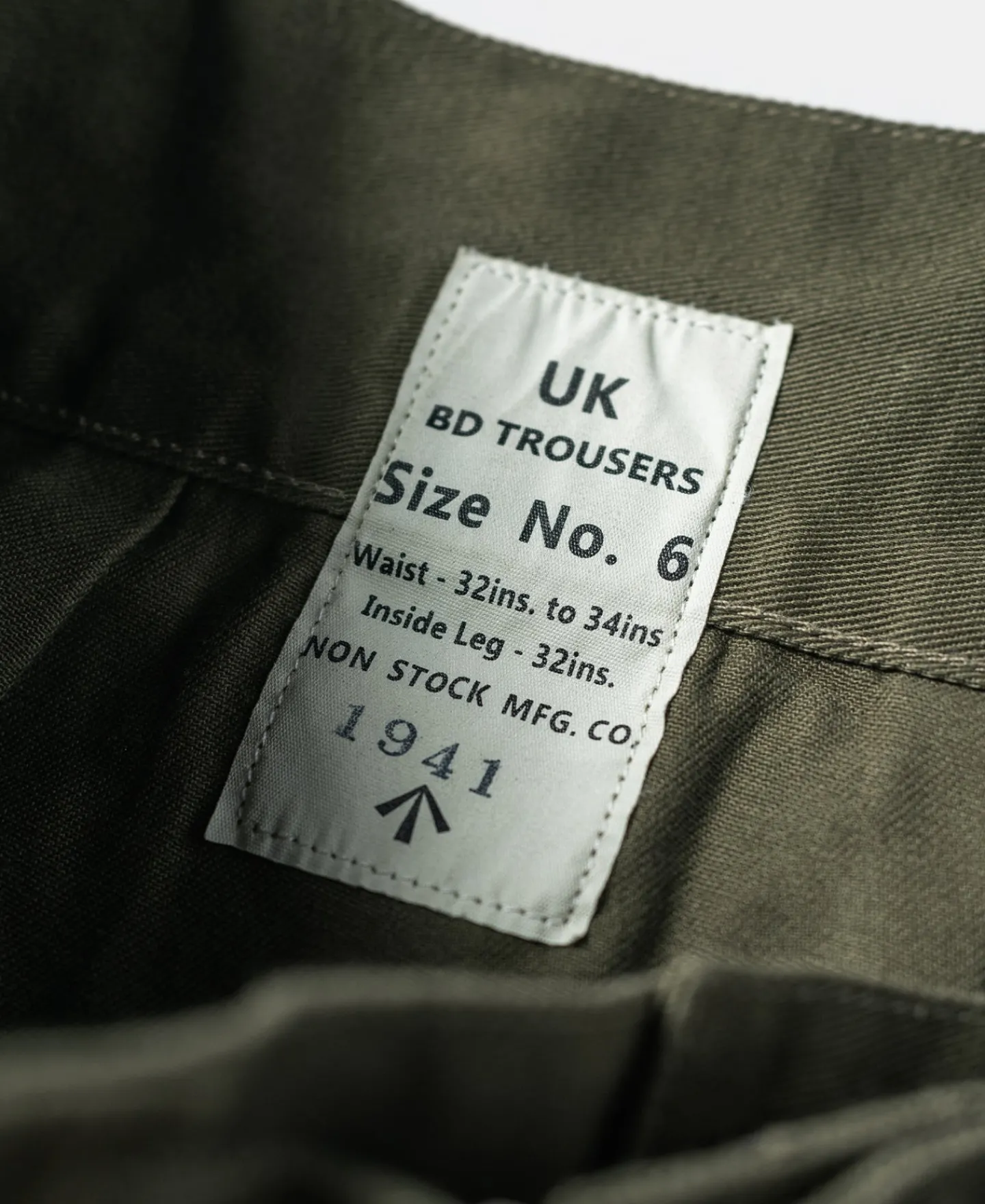 Bronson Mfg British Army KD-1941 Shorts -> Shorts