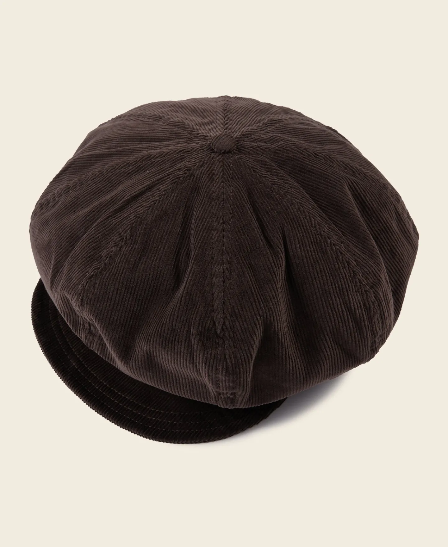 Bronson Mfg Brown Corduroy Newsboy Cap> Hats & Caps