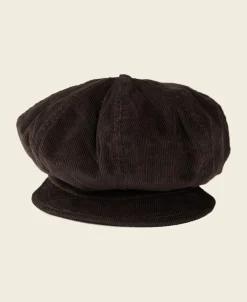 Bronson Mfg Brown Corduroy Newsboy Cap> Hats & Caps