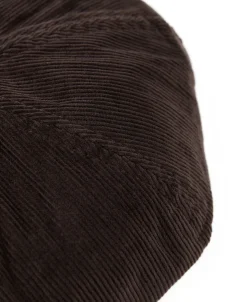 Bronson Mfg Brown Corduroy Newsboy Cap><noscript><img width=
