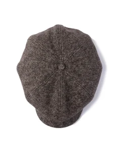 Bronson Mfg Herringbone Wool Newsboy Cap><noscript><img width=
